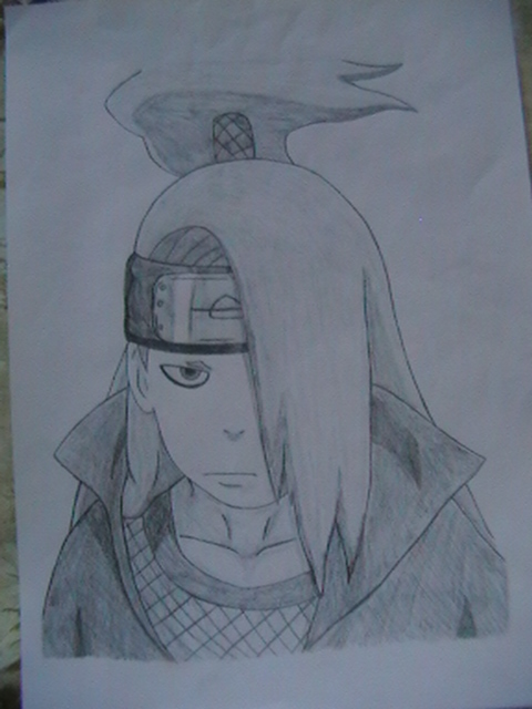 480x640 Deidara Drawing By Xxunicornxx