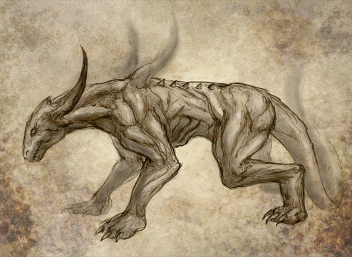 494x361 Demon Dog By Courtneysandderson