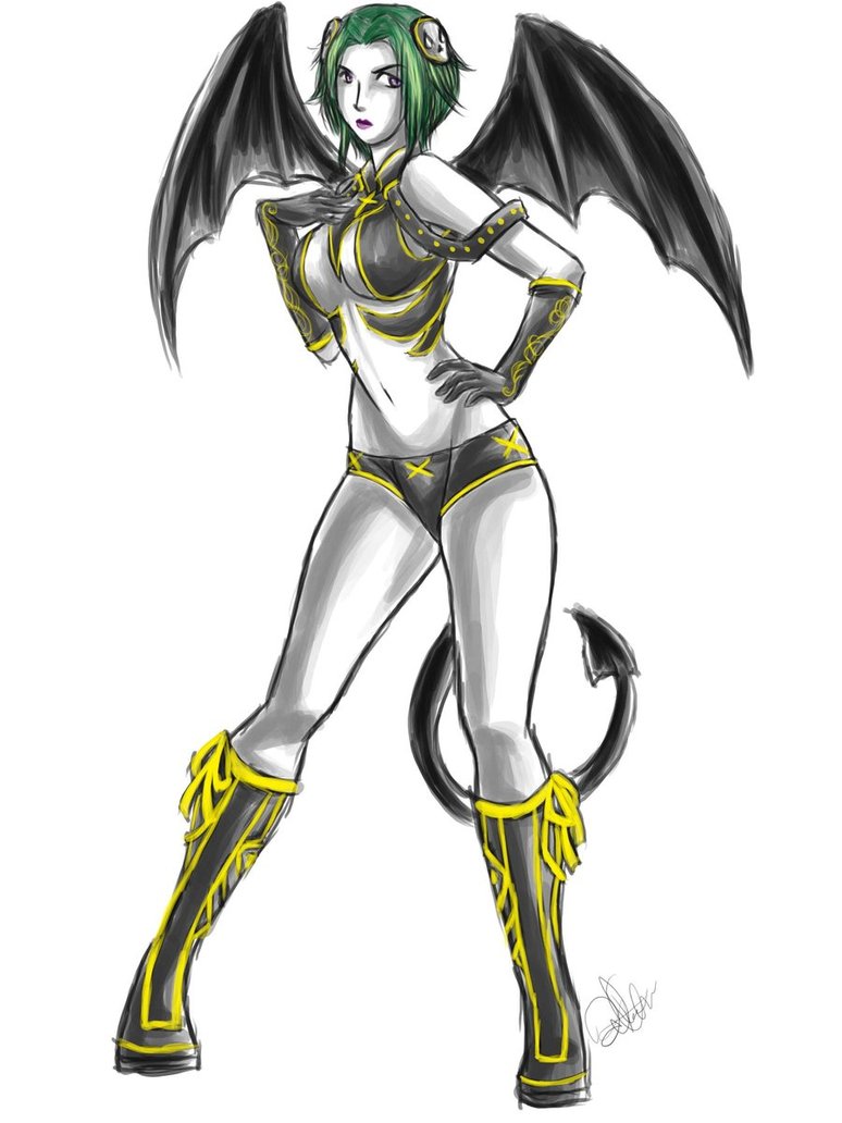 774x1032 Sexy Demon By Dragon Danray