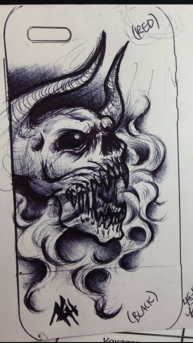 640x1136 31 Best Smoke Demon Tattoo Drawings Images On Tattoo