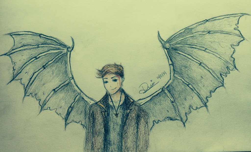 1024x620 Demon Dean (Drawing By Ruu) By Ruu123