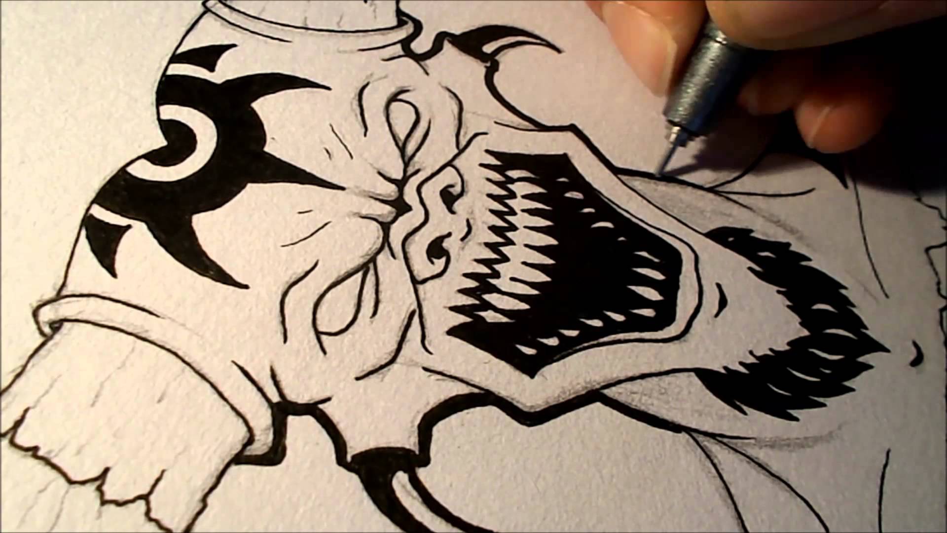 1920x1080 How To Draw A Demon