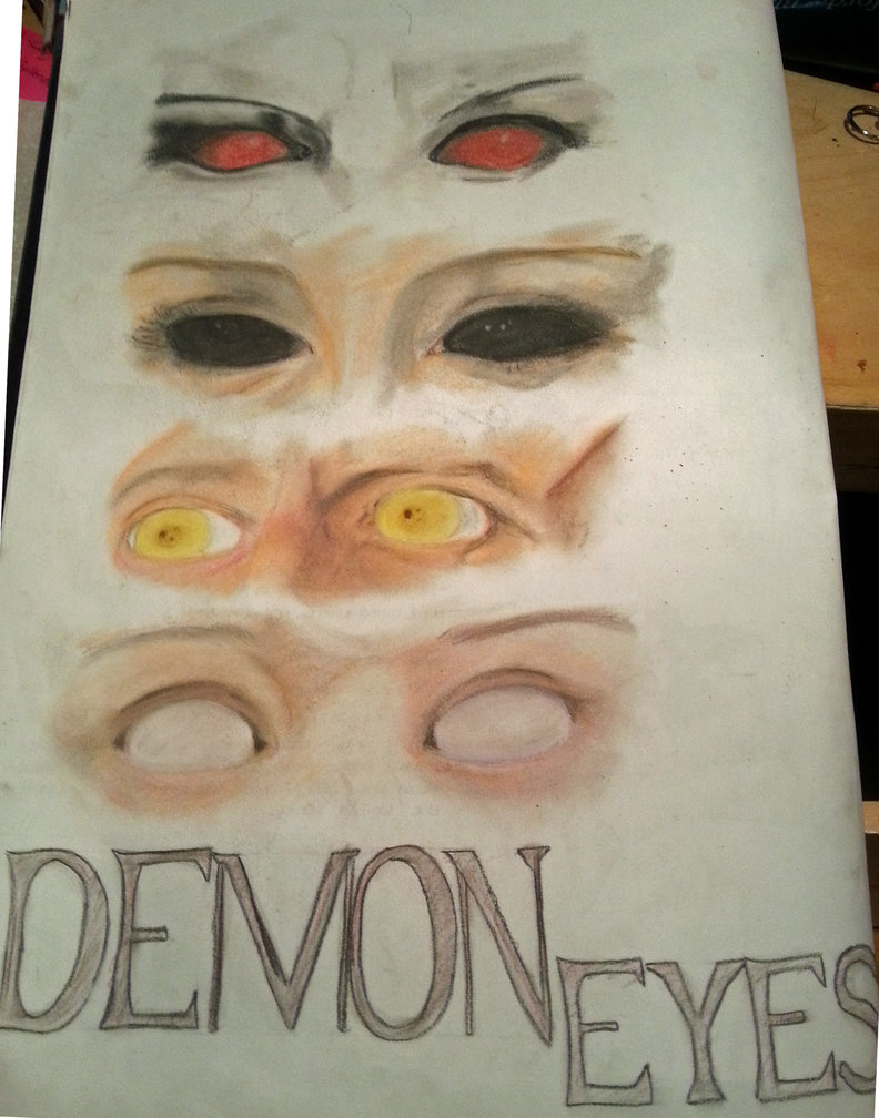 792x1008 The Demon Eyes Of Supernatural By Themightyezbot