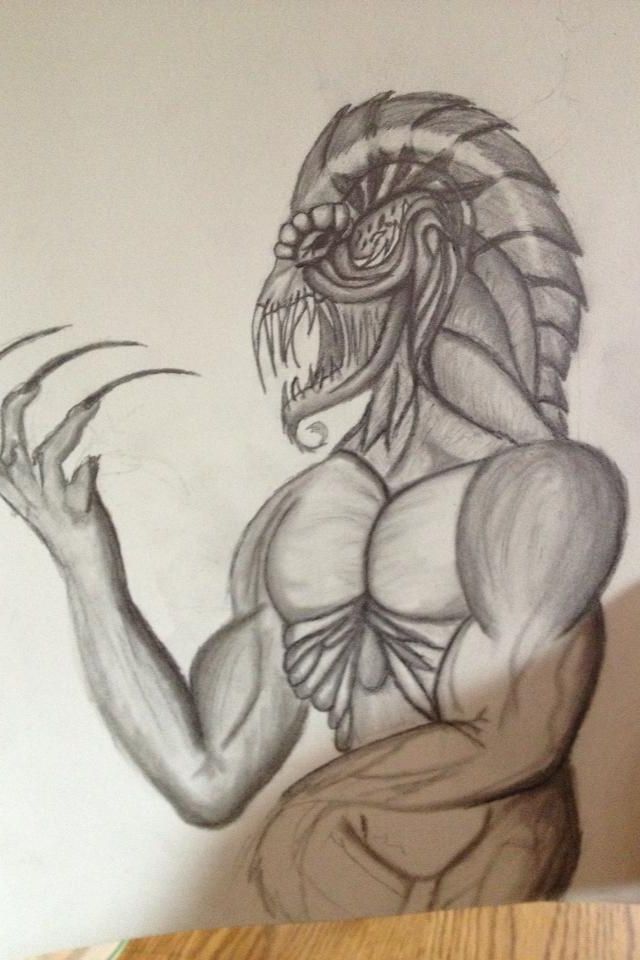 640x960 Demons Drawings In Pencil Demon Tattoo Design Pencil Drawing