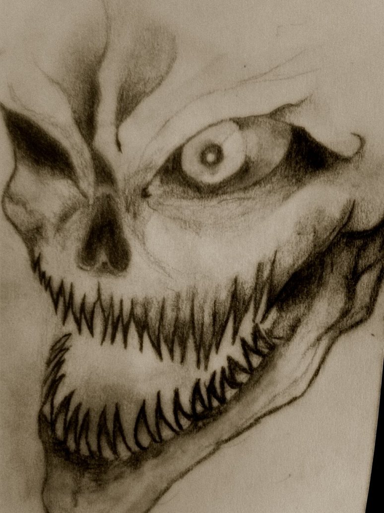 774x1032 Demonic Skull By Absinthelove