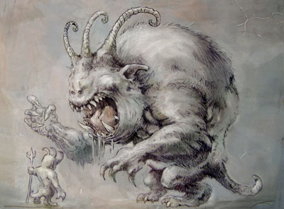 400x295 Evil Demons Drawings