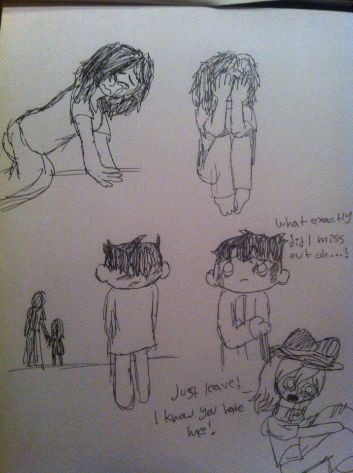 717x960 Just Some Depressing Sketches By Opal The Fluffmaker