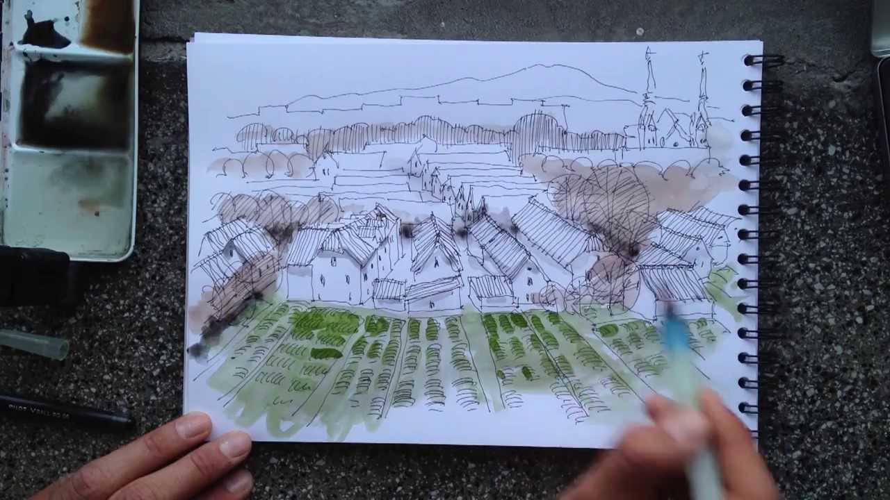 1280x720 How To Create Depth In A Drawing