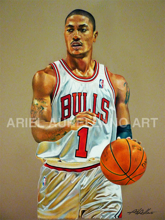 563x750 Derrick Rose By Relaurellano