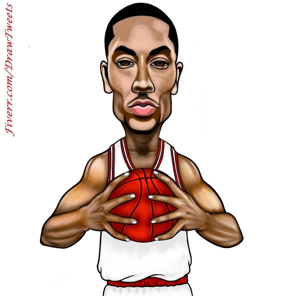 1000x1000 Derrick Rose Is On The Go