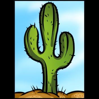 350x350 How To Draw How To Draw A Saguaro Cactus