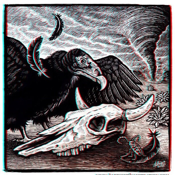 612x612 Redlue 3d Tornadoes And Turkey Vultures