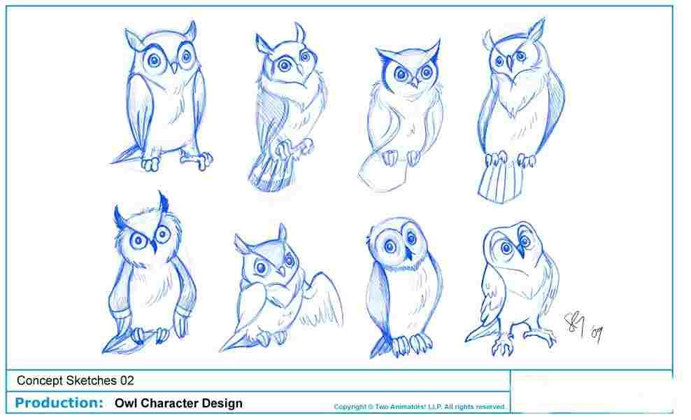 988x600 Image For Step For Drawing Sketch Great Horned Owl