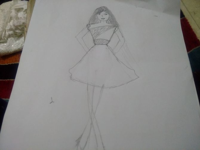 670x503 How To Draw Like A Fashion Designer 14 Steps (With Pictures)
