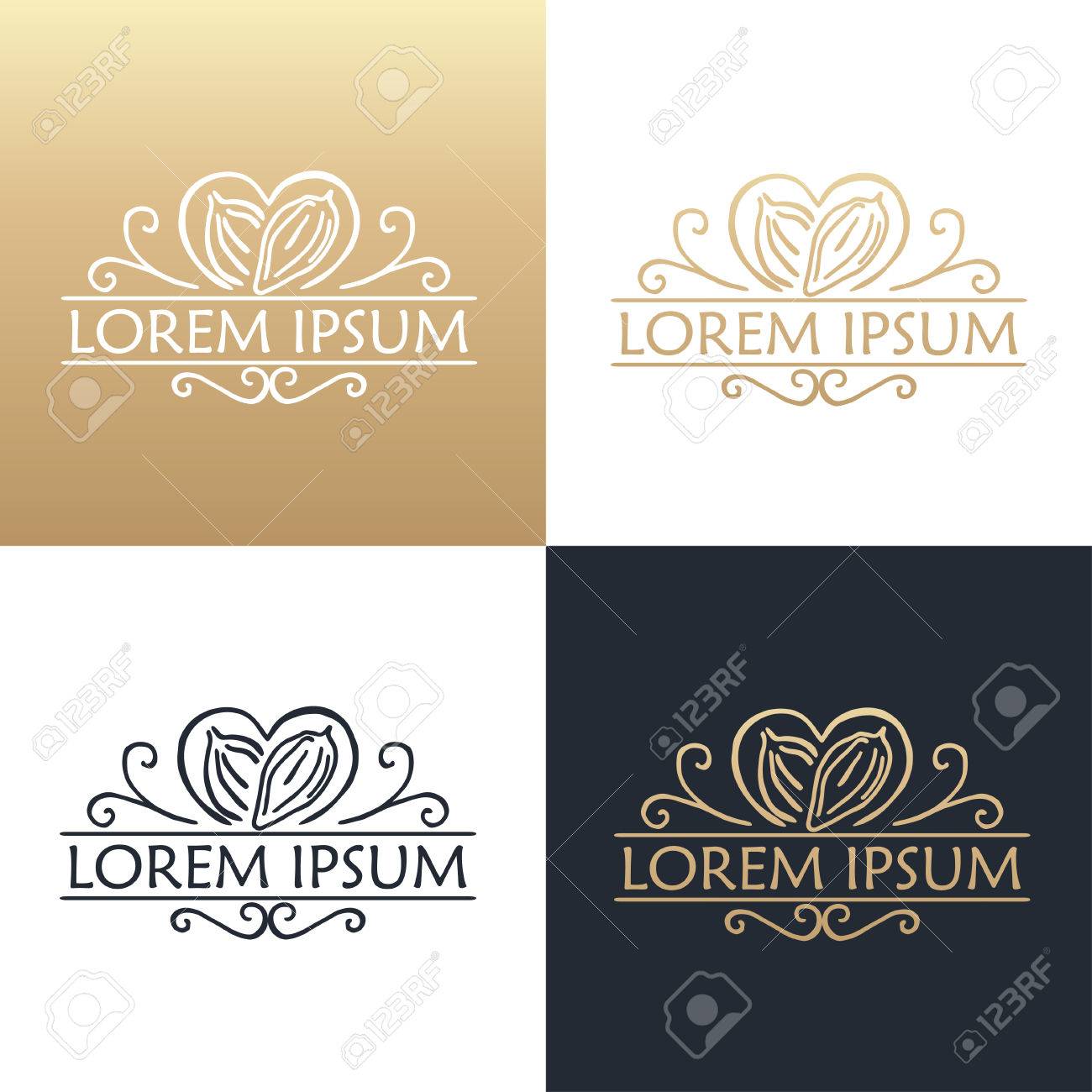 1300x1300 Hand Drawing Designes Of Cocoa Beans. Vector Illustration Royalty