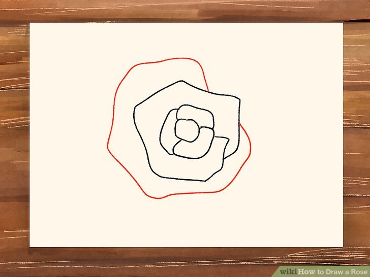 728x546 3 Ways To Draw A Rose