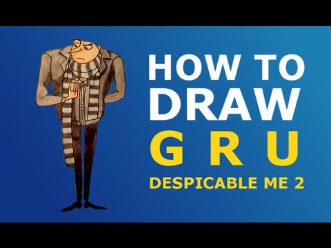 480x360 How To Draw Easy Gru