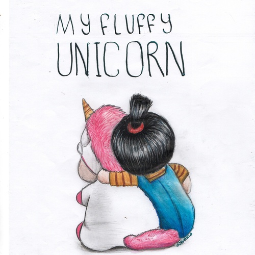 500x500 Despicable Me Agnes And Unicorn Drawing On We Heart It