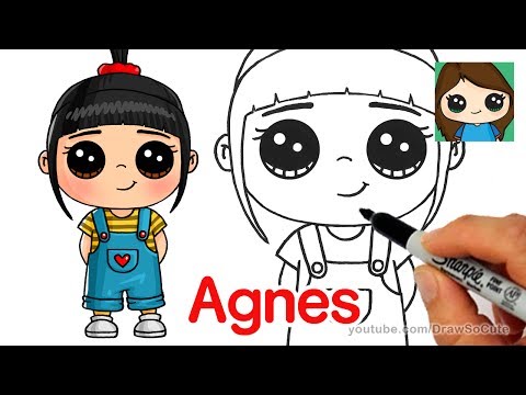 480x360 How To Draw Agnes Easy Despicable Me
