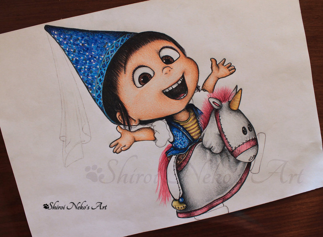 1044x765 Wip Despicable Me Drawing