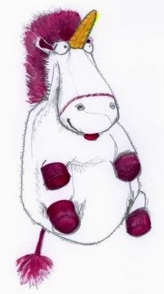 236x422 Despicable Me Unicorn Despicable Unicorn Magnet April