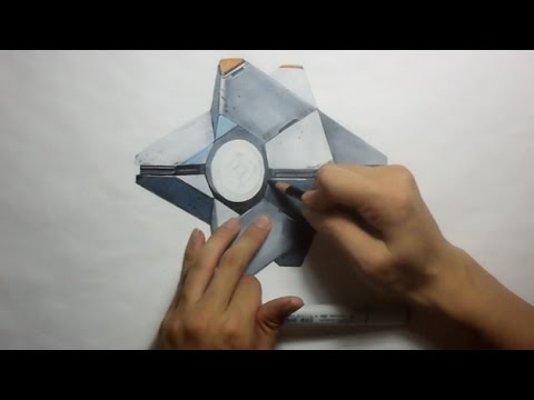 480x360 Destiny Ghost Drawing