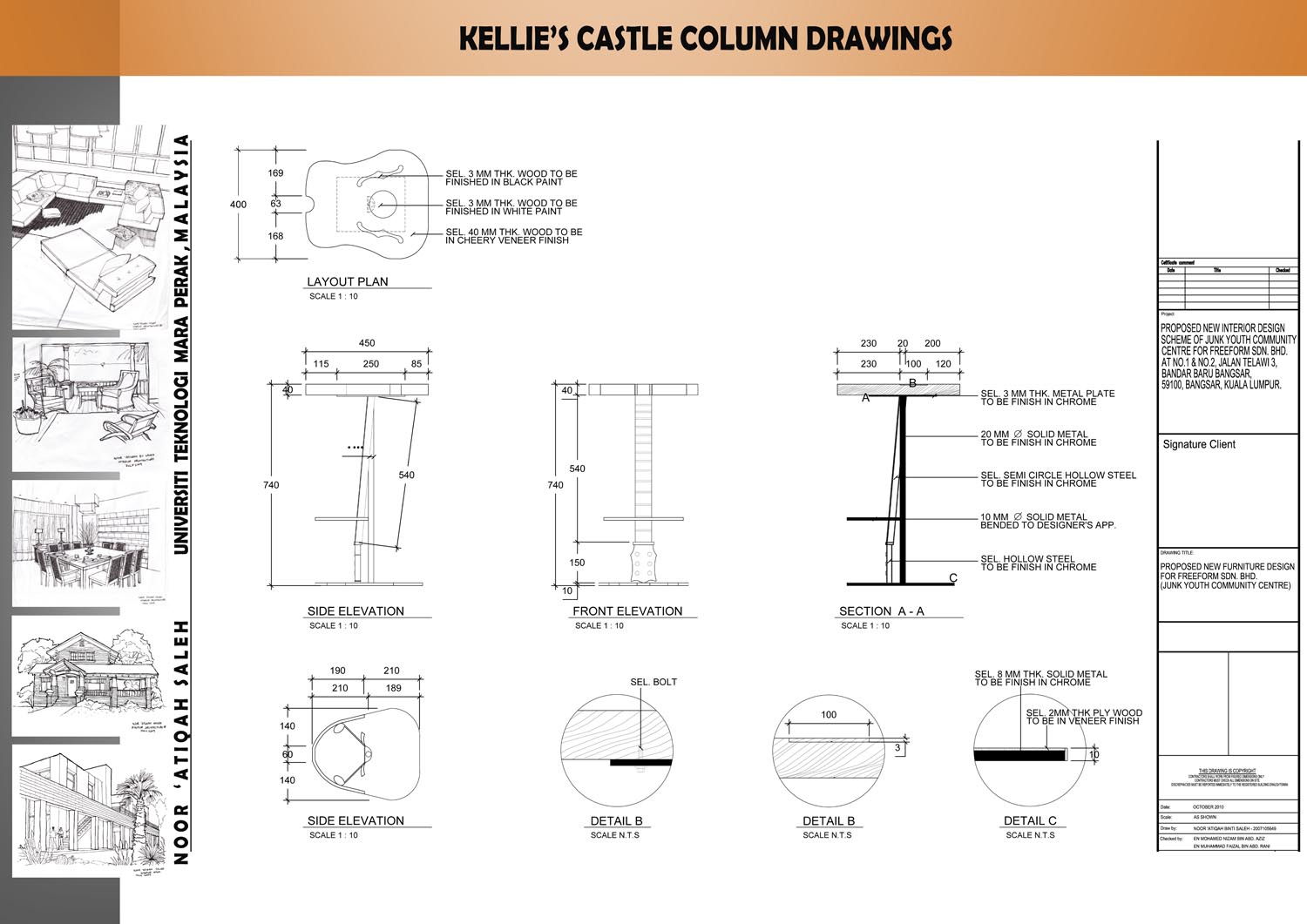 1500x1061 Detail Drawing Peter Strong Interior Design