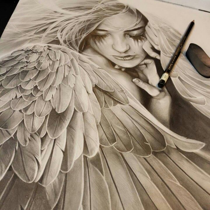 720x720 Angels Drawings