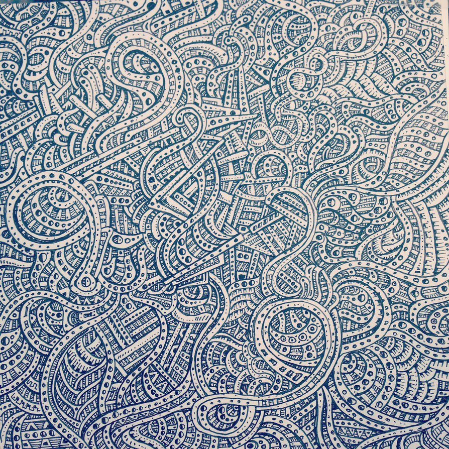 894x894 Zentangle Pattern Detailed Drawing By Nikitagrabovskiy