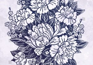 300x210 Detailed Flower Drawing