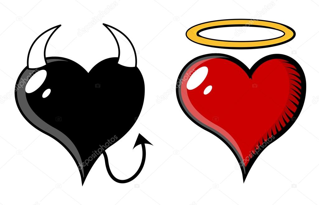 1024x660 Devil And Angel Heart