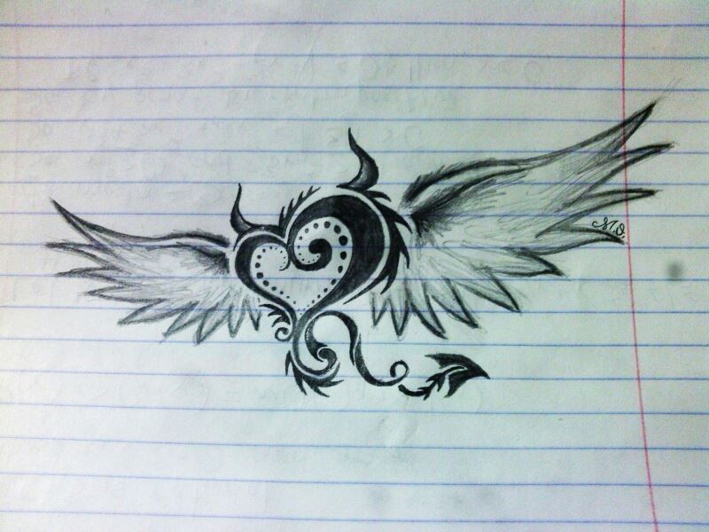 800x600 Flying Devil's Heart By Havenrybin