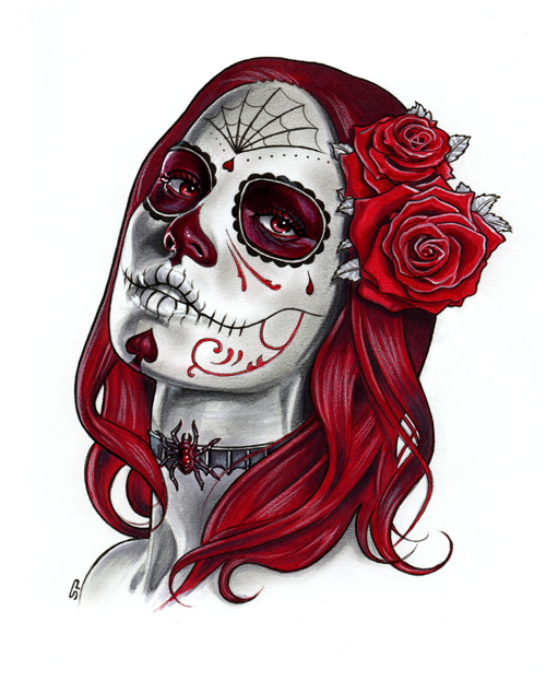 500x623 Dia De Los Muertos