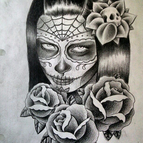 Dia De Los Muertos Drawing at GetDrawings | Free download