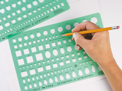 400x300 Drawing Templates Stencils Cooksongold