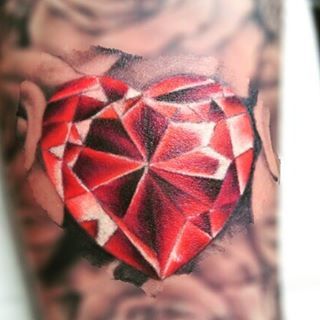 320x320 Diamond Heart Drawing Tattoo 83119 Dfiles If I Ever Get More