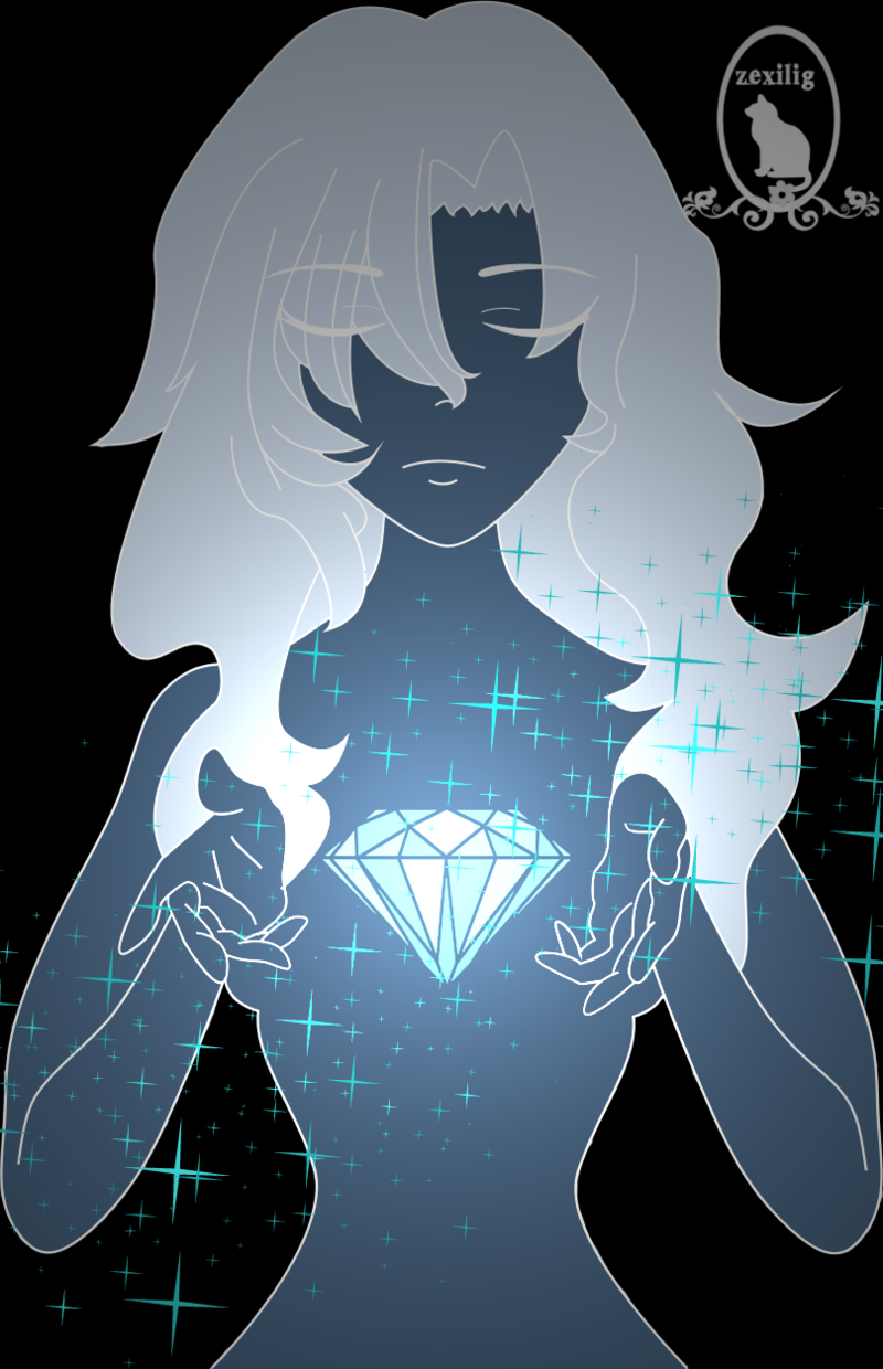 800x1240 Diamond Heart By Zexilig