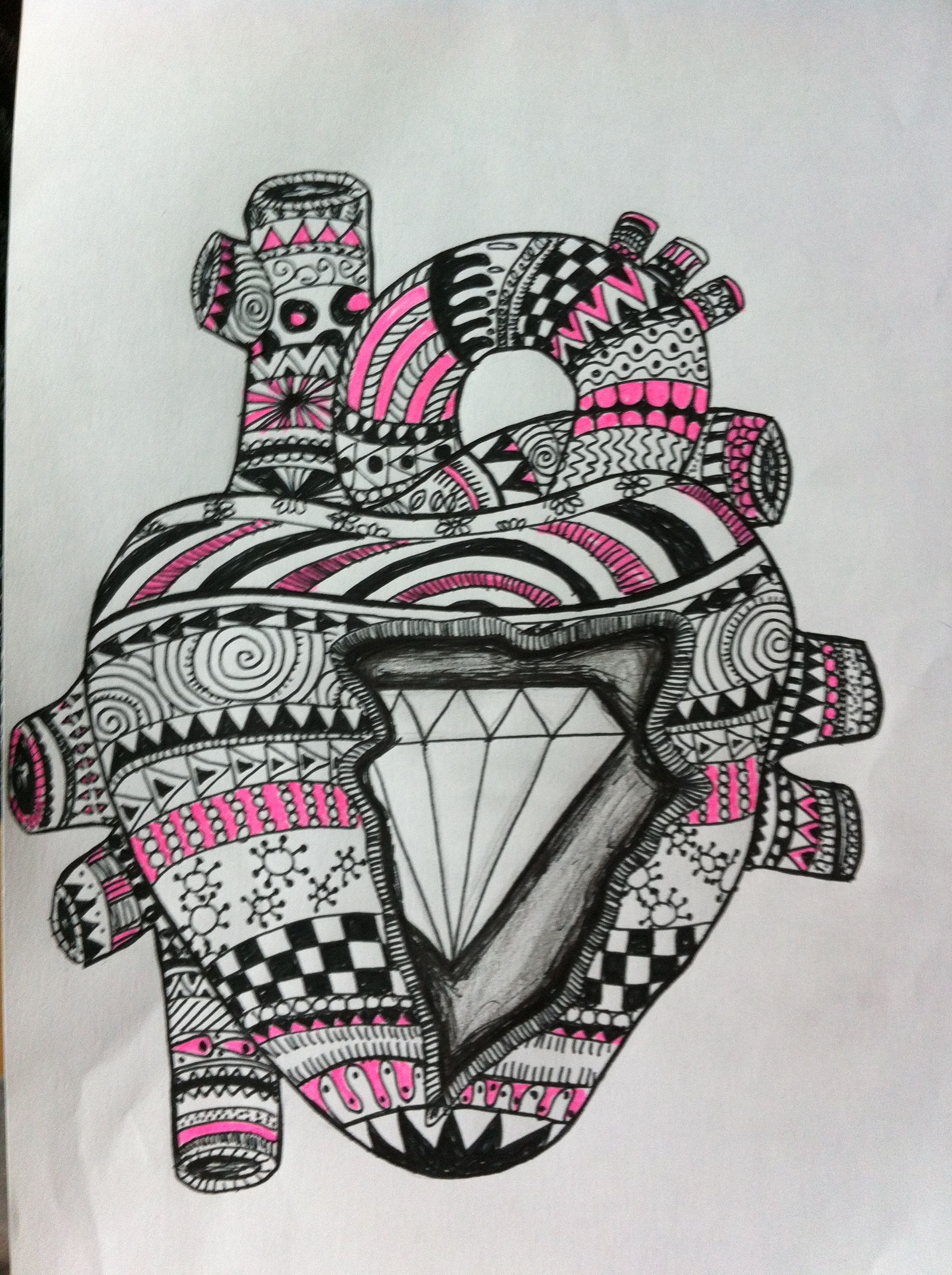1936x2592 Diamond Heart