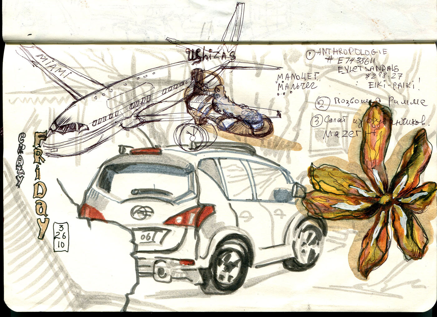 1400x1018 Nikiraart Page From My Drawing Diary.