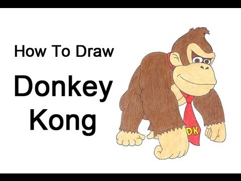 480x360 How To Draw Donkey Kong