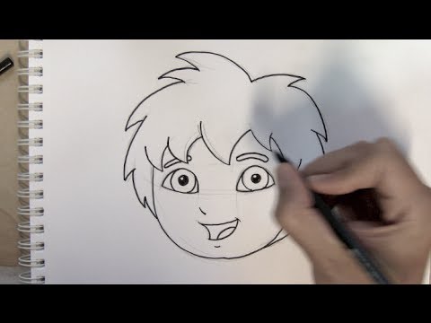 480x360 How To Draw Diego ( Go Diego Go ) Step By Step