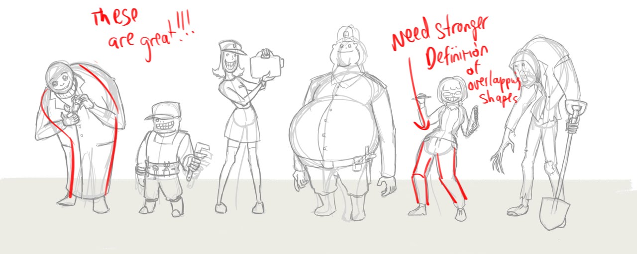 1280x512 Shapes, Bodies To Draw Like This Character