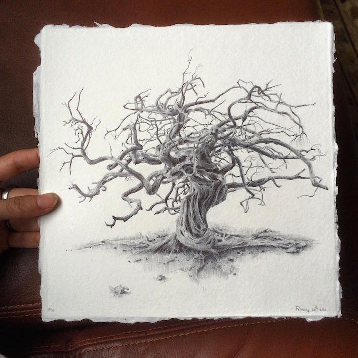 721x721 Artist Reflects On Life During Pregnancy By Drawing Trees