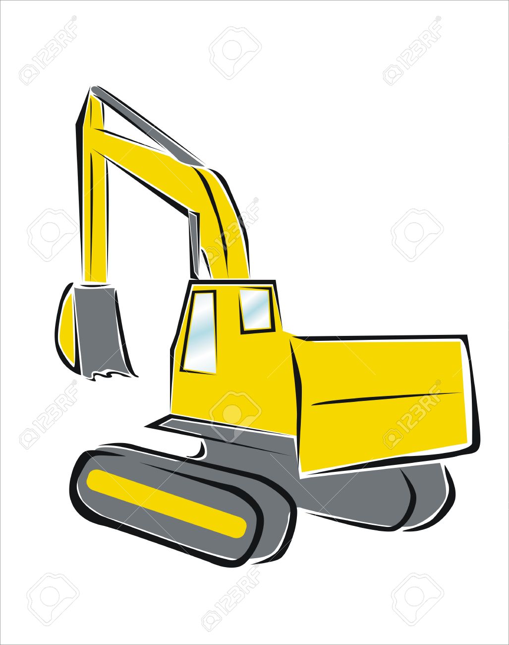 Digger Drawing at GetDrawings | Free download