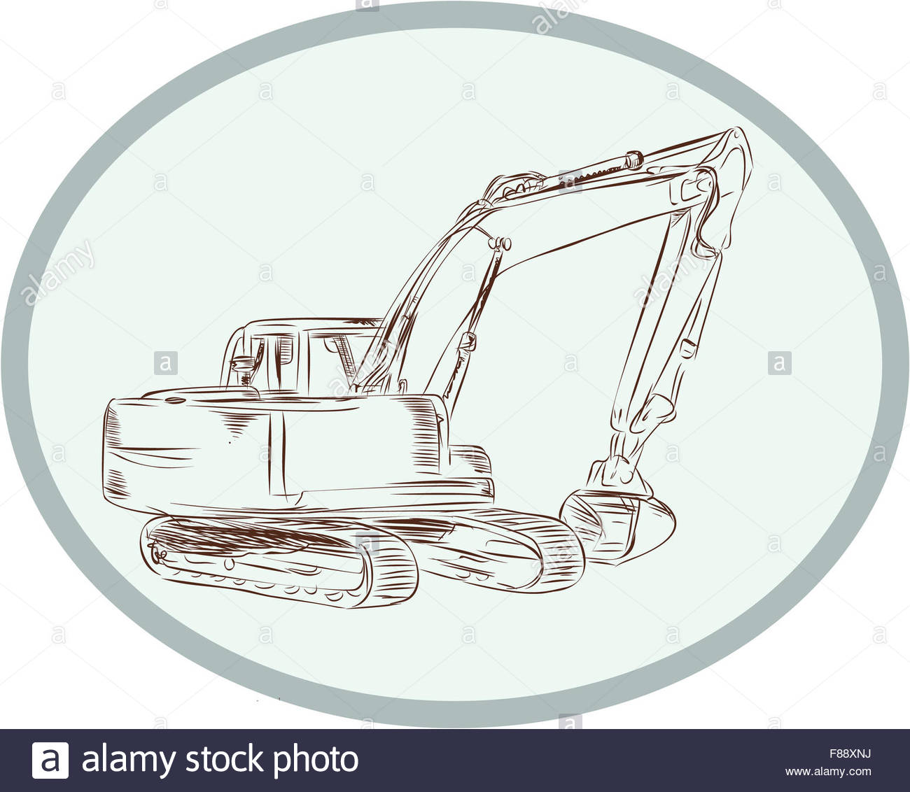 1300x1132 Etching Engraving Handmade Style Illustration Of A Construction