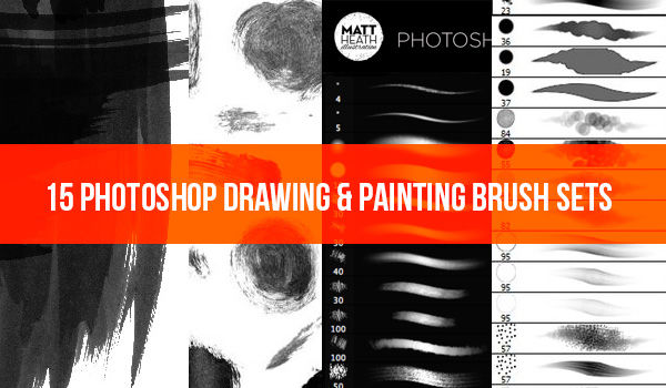 600x350 Drawing Painting Photoshop Brushes Material