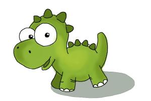 300x200 How To Draw Dinosaurs For Kids