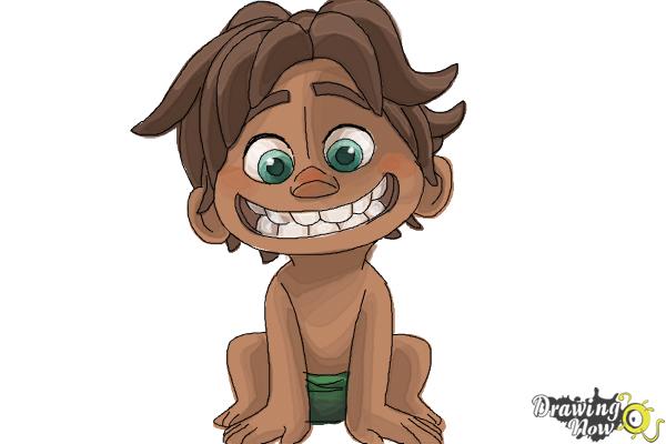 600x400 How To Draw Spot From The Good Dinosaur