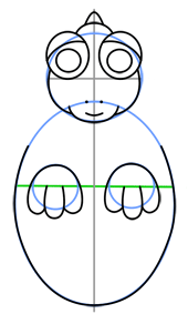 170x283 Cartoon Dinosaur Step By Step Drawing Lesson