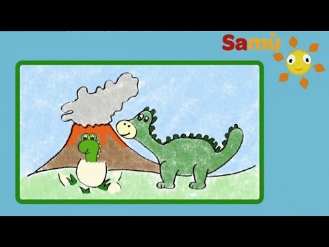 480x360 How To Draw A Dinosaur Simple Kids Drawing